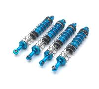 4 Pieces 1/12 Remote Control Cars Shock Absorber Upgraded Damper Kit Accessories Replacement for WLtoys 12402-A A323 12409, Blue