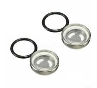 4 pieces 12 mm brake cylinder sight glass with seal for Honda motorcycle front rear replacement part clear glass liquid container mounting set robust