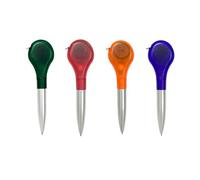 4 Pieces 2 In 1 Tape Measure Pens Multifunctional Ballpoint Pen Ruler Tape Measure Pens In Writing Pen Clear Visible Scale