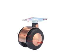 4 Pieces 2-Inch Universal Alloy Swivel Chair Wheels, Silent Furniture Casters for Cabinets, Sofas, Coffee Tables, Smooth Rolling Replacement Hardware