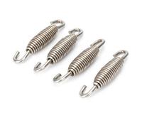 4 Pieces 60mm Exhaust Pipe Muffler Springs Swivel Motorcycle