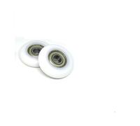 4 Pieces 8mm Inner Diameter 40mm Diameter Rowing Machine seat Rollers 8x40x10mm BSR62840-10 POM Coated Round Rowing Wheel Ball Pulley
