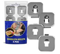 4 Pieces Bushing for Telescopic Oven Guides with Original Code 00631174 631174 for Bosch for Balay for Constructa for Siemens for Neff - 10 Year Warranty - MONTERAL