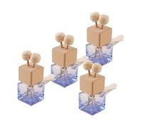 4 Pieces Car Aromatherapy Diffuser Bottles Scent Odor Decor for Office Car Blue