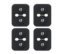 4 Pieces Car Door Latch Cover for Volvo C30 2006-2013, Car Door Lock Cover Protection Foldable Silicone Door Lock Protection Cover Accessories for Cars