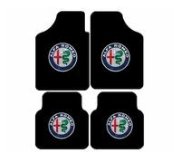4 Pieces Car Floor Mats for Alfa Romeo Tonale 2022 2023 2024, Front Rear Non Slip Waterproof Interior Accessory