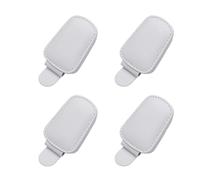 4 Pieces Car Glasses Frame, Car Sunglasses Frame, Car Sun Visor Sunglasses Clip, Sunglasses Frame, Car Sunglasses Retainer (Gray).