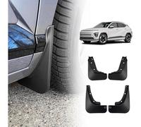 4 Pieces Car Mud Flaps Fender for Hyundai Kona EV 2024 Splash Guard Dustproof Scratch-Resistant Front Rear Mudguard No Drilling Required Car Accessories