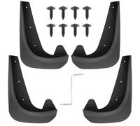 4 Pieces Car Mud Flaps Fender Splash Guards, Universal Sports Mudguard Wheel Front Rear Exterior Accessories for Car Auto Van SUV Trucks Sedan