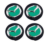 4 Pieces Car Wheel Rim Caps for Mazda cx3 cx4 cx5 Ma 6 60mm Center Hub Caps Car Wheel Center Cover Dust-Proof Waterproof Decorative Accessories,Green