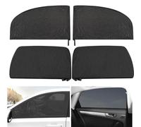 4 Pieces Car Window Shades for Baby Stretchable Breathable Mesh Sun Shade UV Protection Car Side Window Covers for Kids Adults Infants Toddlers Pets Universal Seat Sun Blocker for Most Cars SUV Saloon
