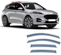 4 Pieces Car Window Wind Deflectors for Ford Escape MK4-CX482 2020+, Car Side Door Stick-On Deflector Window Visors Side Rain Deflector
