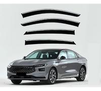 4 Pieces Car Window Wind Deflectors for Ford Mondeo 2022, Car Side Door Stick-On Deflector Window Visors Side Rain Deflector
