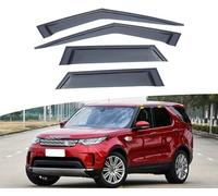 4 Pieces Car Window Wind Deflectors for Land Rover Discovery 5 L462 2017, Car Side Door Stick-On Deflector Window Visors Side Rain Deflector