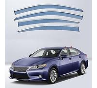 4 Pieces Car Window Wind Deflectors for Lexus ES XV60 2012-2017, Car Side Door Stick-On Deflector Window Visors Side Rain Deflector
