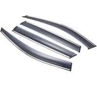4 Pieces Car Window Wind Deflectors for Renault Koleos 2010-2016, Car Side Door Stick-On Deflector Window Visors Side Rain Deflector