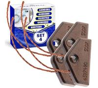 4 Pieces Carbon Brush Motor Dryer Has Original Code 4490381 4490380 5153702 4490382 6597490 for Miele - 10 Year Warranty - MONTERAL