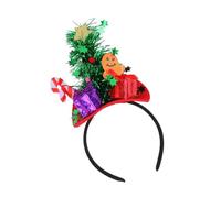 4 Pieces Christmas Head Decorations Handmade Headbands Adjustable Size Party Headwear For Women Office Party Supplies Holiday Headwear