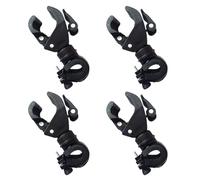 4 Pieces Crutch Holders Walking Stick Holder Practical Wheelchair Stick Holder Bicycles Holders for Scooter