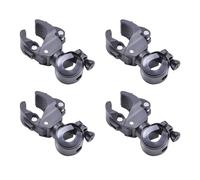 4 Pieces Crutch Holders Walking Stick Holder Practical Wheelchair Stick Holder Bicycles Holders for Scooter