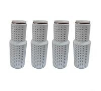 4 Pieces Descaling Filters for DREO Humidifier HM306, HM311/311S, HM524/524S, HM409S, HM420S - 3-Layer Cleaning System with Silver Ions for up to 150L of Water
