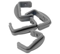 4 Pieces Dishwasher Basket Rail End Cap, Compatible With Beko DE3861FW, DE6340S, DE6340W, DSFN1530B, DSFN1530W, DW450, DW600 Models and Whirlpool,Genuine 1887460100 1887460200 481246279746