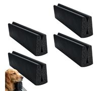 4 Pieces Dog Window Headrest, Car Window Cushion for Dogs, Window Headrest Pad for Dog, for Seat, Bed, Door, Pet, Cat