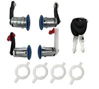 4 Pieces Door Lock Cylinder for Master 2 MCamooer 770147094 Front and Rear Door Lock with Keys Compatible with Movano A Niss-an Interstar Mascott 7701470945 7701470952