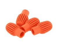 4 Pieces Drum Mute Drumstick Dampener - Retractable Design, Silicone, Practice Without Noise - for Drums, Percussion - Musicians, Practice Enthusias - Orange