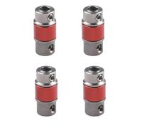 4 Pieces Elastic Coupling Joint Replacement Coupling Plug 5mm x 4mm Stainless Steel Suitable for Boats, Watercraft and Yachts, Reduce Vibration and Noise