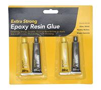 4-Pieces Epoxy Glue with spatulas, Strong All Purpose Adhesive, Instant Super Glue for Various Materials, Ultra Strength, Multipurpose Instant Glue, Easy to Use Clear Glue