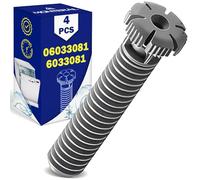 4 Pieces Feet for Dishwasher with Original Code 6033081 06033081 for Miele G1xxx-G7xxx - Warranty 10 Years - MONTERAL