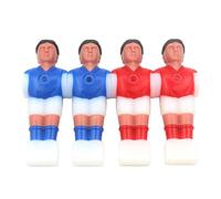 4 Pieces Foosball Men Soccer Table Guys Football Accessory 2 red 2 blue