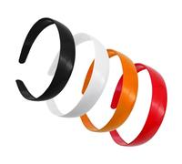 4 Pieces Glossy Toothed Headband, Simple Solid Color Headband, Non-Slip Plastic Headband, Women'S Fashionable Headband, Classic Plastic Headband, Clothing Accessories.