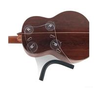 4 Pieces Guitar Screen Protector Film Suction Cup Grip 75mm Round PET for Transparent and Protection of Guitar Surfaces Against Marks