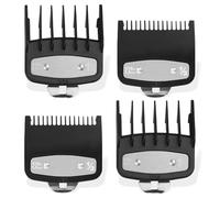 4 Pieces Hair Clipper Limit Combs, Cassette Base Combs for Wal Hair Clipper Electric Shaver, Comb Guides for Hair Clipper Clipper Coded Cutting Guides