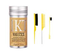 4 Pieces Hair Waxed Stick Set Waxed Stick With Hair Comb Set Flyaway Control And Styling Pomade For Straight Hair Wigs