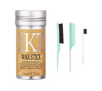 4 Pieces Hair Waxed Stick Set Waxed Stick With Hair Comb Set Flyaway Control And Styling Pomade For Straight Hair Wigs