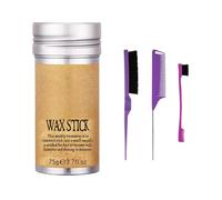4 Pieces Hair Waxed Stick Set Waxed Stick With Hair Comb Set Flyaway Control And Styling Pomade For Straight Wigs