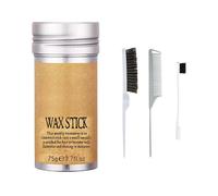4 Pieces Hair Waxed Stick Set Waxed Stick With Hair Comb Set Flyaway Control And Styling Pomade For Straight Wigs