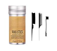 4 Pieces Hair Waxed Stick Set Waxed Stick With Hair Comb Set Flyaway Control And Styling Pomade For Straight Wigs