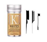 4 Pieces Hair Waxed Stick Set Waxed Stick With Hair Comb Set Flyaway Control And Styling Pomade For Straight Hair Wigs