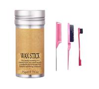 4 Pieces Hair Waxed Stick Set Waxed Stick With Hair Comb Set Flyaway Control And Styling Pomade For Straight Wigs