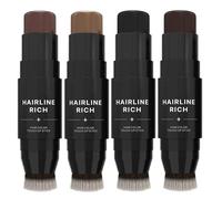4 Pieces Hairline Cover Stick,Double Ended Temporary Hair Color Pen,Instant Gray Coverage,Long Lasting Root Coverage Stick For Hairline And Roots