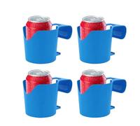 4 Pieces Hanging Pool Cup Holder, Poolside Drinks Holder, Portable Bottle Holders For Pool, Hot Tub Drink Cup Basket, Clip On No Spill Cup Holders