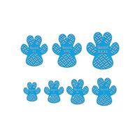4 Pieces Heavy-Duty Dog Paw Grips -Strong Adhesive For Slippery Surfaces Sturdy Dog Foot Pads(Blue,XXL)