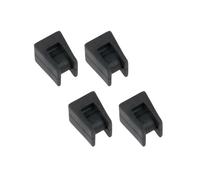 4 Pieces Hob Pan Support Buffer Kit Compatible With Beko, Bloomberg, Grundig Cookers, Gas Hob Pan Support Stand Rubber Feet Anti-Slip Cooker Pads
