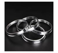 4 Pieces Hub Centric Rings Aluminium Wheel Hub Rings 65.1-60.1 64.1-57.1 70.1-63.4 67.1-65.1 70.1-64.1 72.6-60.1 60.1-57.1mm Car Wheel Spacers(65.1 to 60.1mm)