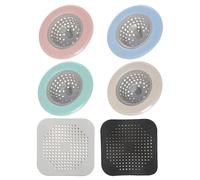 4 Pieces Kitchen Sink Strainer, 2 Pieces Silicone Drain Pad, Silicone Sink Strainer, Kitchen Sink Cover, Plug Hole Strainer, Mesh Sink Strainer
