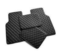 4 Pieces Leather Car Floor Mats for Mercedes Benz A-Class A180 A180d A200 RHD, All-Weather Waterproof Non-Slip Mats Carpet Protection Automotive, Interior Accessories,A/Black